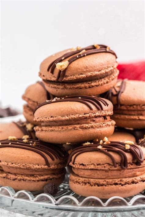 Chocolate Macarons (Step by Step Recipe!) - Little Sunny Kitchen