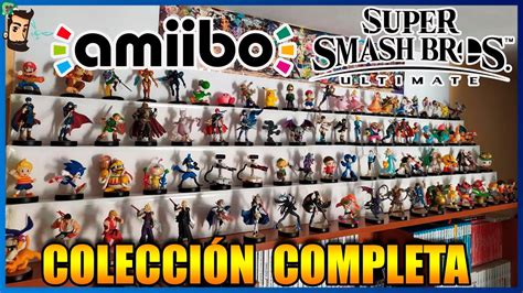 Colección amiibo Super Smash Bros Ultimate COMPLETA | Nintendo | Switch | Wii U | 3DS - YouTube