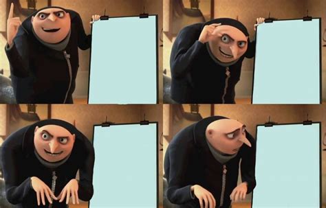 Gru Meme Blank Template - Imgflip