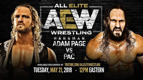 Watch: AEW Releases Full Hangman Page vs. PAC Match – TPWW