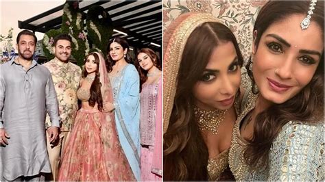 Raveena Tandon shares unseen new photos from Arbaaz Khan and Shura Khan’s wedding, poses with ...