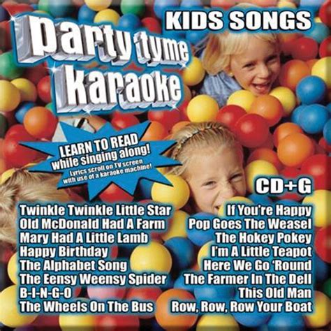 Party Tyme Karaoke: Kids Songs - CD