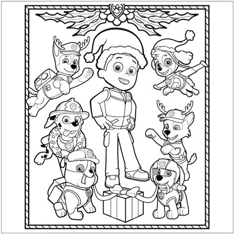 Paw Patrol Coloring Pages - Coloring Home