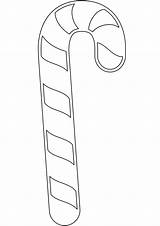 Disegni Di Bastoncini Zucchero Natalizi Da Colorare  Stampa Gratis sketch template
