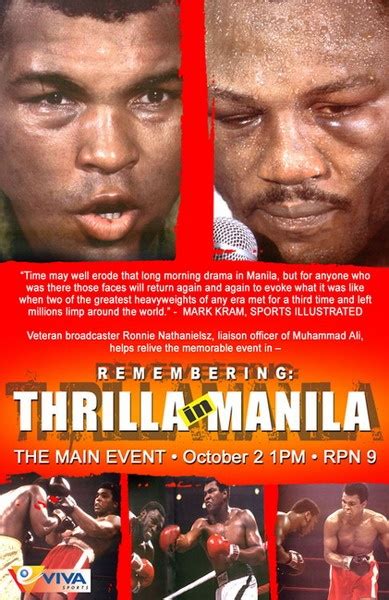 The Thrilla in Manila. | Boxing | Thrilla in manila, Muhammad Ali, Mike Tyson