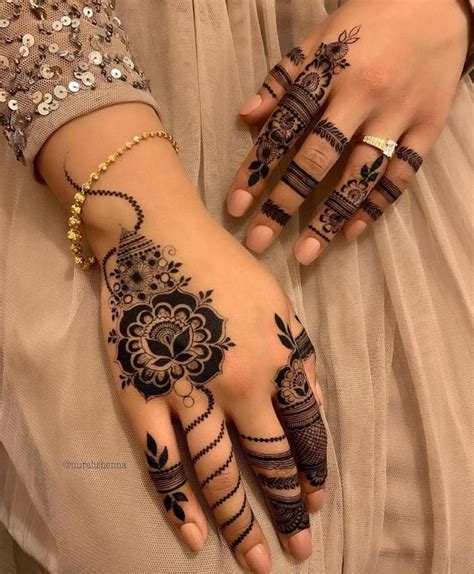 Arabic Mehndi Designs For Fingers