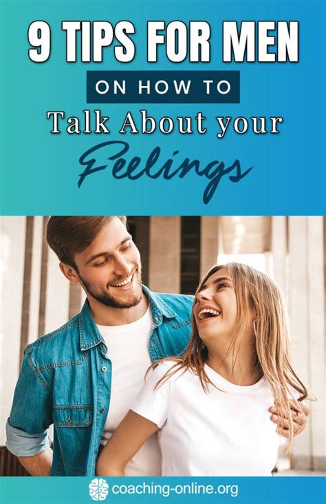 9 Tips for Men on How to Talk About Your Feelings