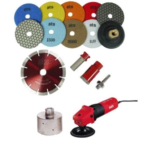 ATS Diamond Tools - Granite Worktop Fitting Kit for Kitchen Fitters