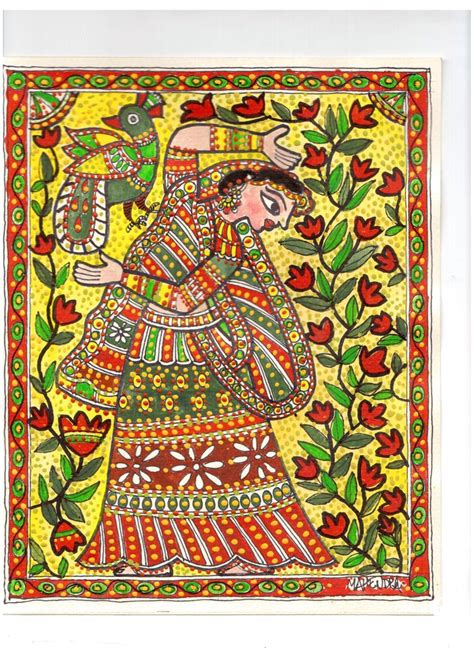 296 best images about Madhubani /Mithila Paintings (Bihar) on Pinterest | Goddesses, Peacocks ...