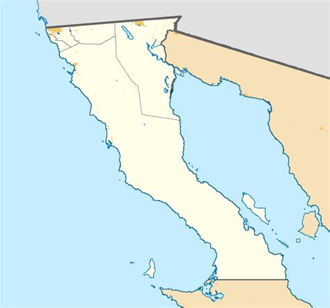 Baja California Norte Map - Printable Maps