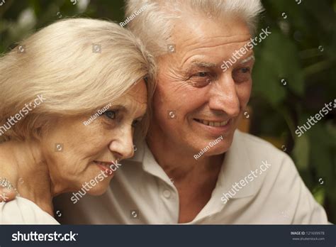 Charming Older Couple Sitting Table Home Stock Photo 121699978 | Shutterstock