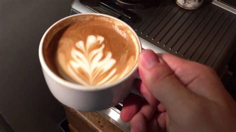 Making A Latte With The Breville Barista Express - YouTube