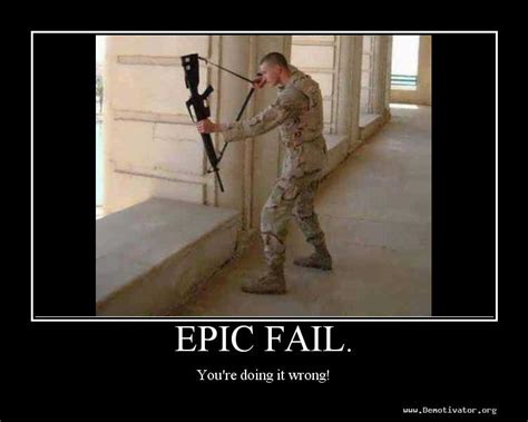 Cartoon Animation: Epic fail poster