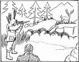 Free Printable Hunting Coloring Pages For Kids sketch template