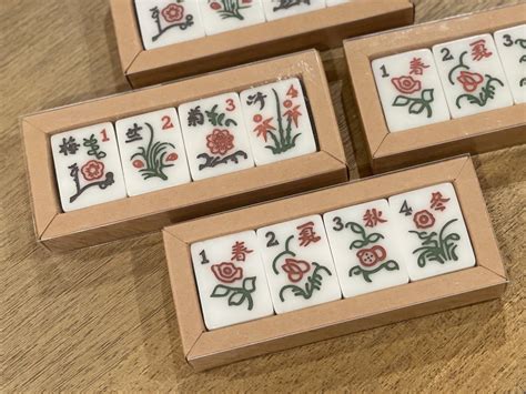 Mahjong Soaps Flower Tiles - Etsy