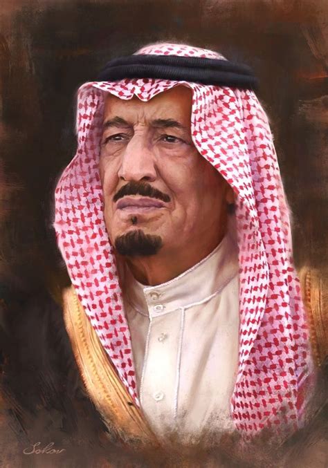 King Salman bin Abdulaziz Al Saud, an art print by Pavel Sokov | Saudi ...