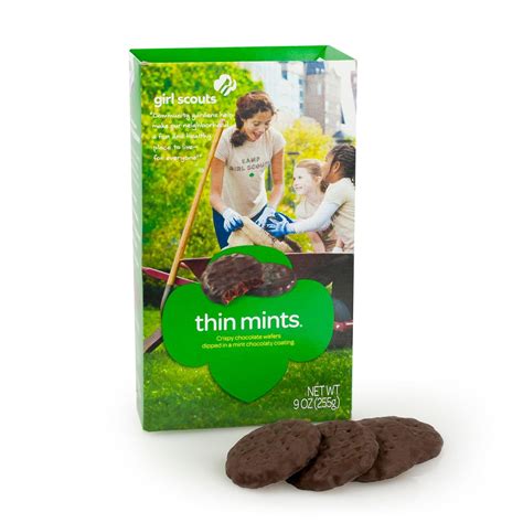 Girl Scout Thin Mints Cookies 9 Ounce Box 20200070061 | eBay