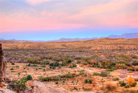 Dusk Desert Mountains Big Bend · Free photo on Pixabay