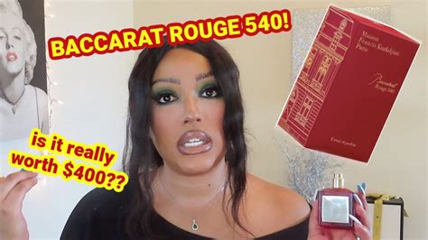 Baccarat Rouge 540 Extrait! - YouTube