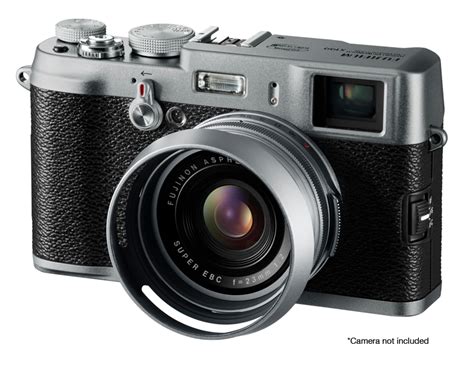 Fujifilm X100 Hood with Adaptor in Silver | Clifton Cameras