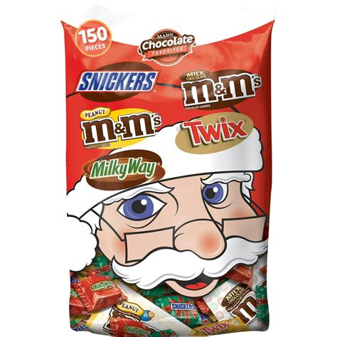 Mars Chocolate Holiday Minis Size Christmas Candy Bars Variety Pack, 55.2 Oz. - Walmart.com ...