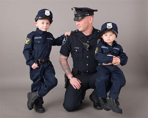 Authentic Personalized Kid's Police Costume - Like the real uniform!