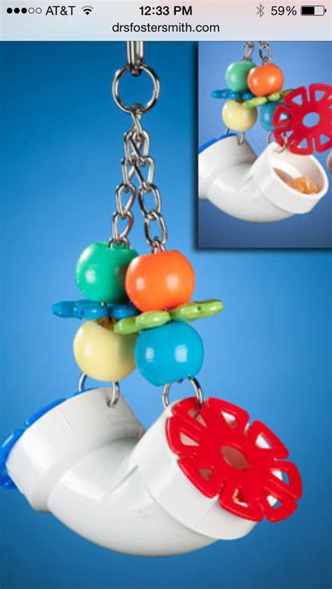 Foraging toy #parrotfooddiy | Bird toys, Cockatoo toys, Diy bird toys