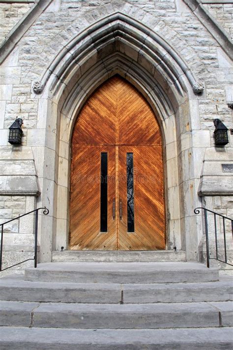 Gorgeous Detail Old Wood Doors Stone Church Stock Photos - Free ...