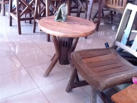 Reclaimed ox cart teak side table from Chiang Mai, Thailand | Teak side table, Side table, Table
