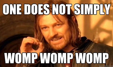 One does not simply womp womp womp - One does not simply beat skyrim - quickmeme