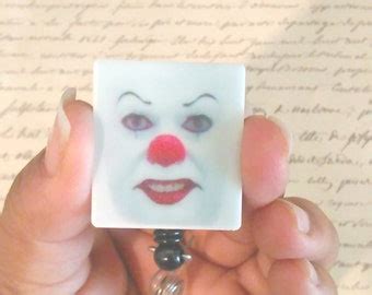 Chibi Horror Clown Retractable Badge Reel/scary Movie Clown - Etsy