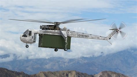 Erickson rebuilding Air Crane as potentially pilotless combat logistics helicopter