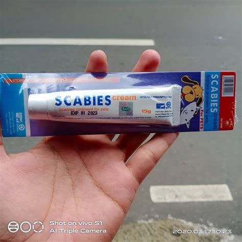 1Pc Tube Packaging Dog Cats Scabies Cream Antibacterial Ointment 15gr for Pet Essentials ...