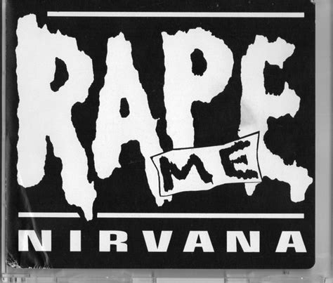 Nirvana – All Apologies Rape Me (1993, Sticker, CD) - Discogs