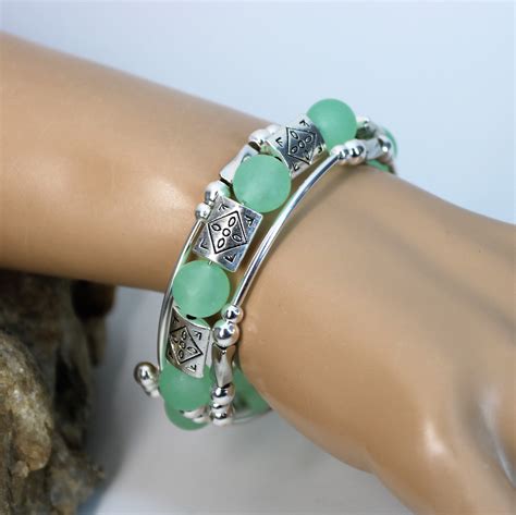 Natural Matte Jade Bracelet