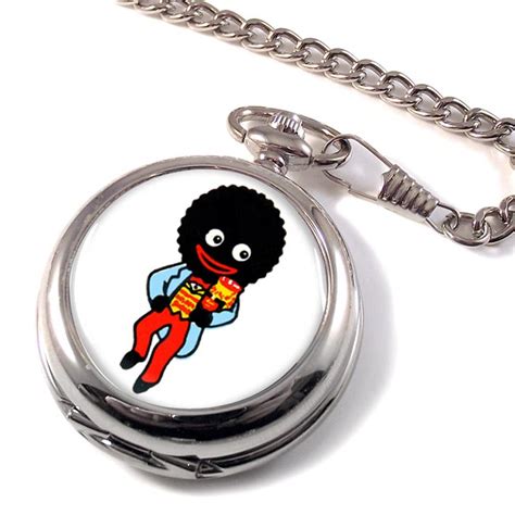 UK Gift Shop Golliwog Pocket Watch