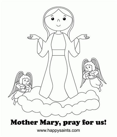 Free Rosary Coloring Page Printable, Download Free Rosary Coloring Page Printable png images ...