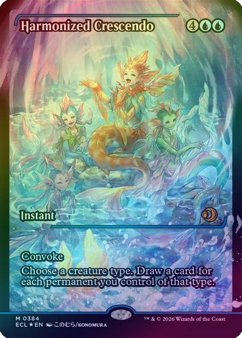401 Games Canada - Harmonized Crescendo - Japan Showcase (Foil) (ECL