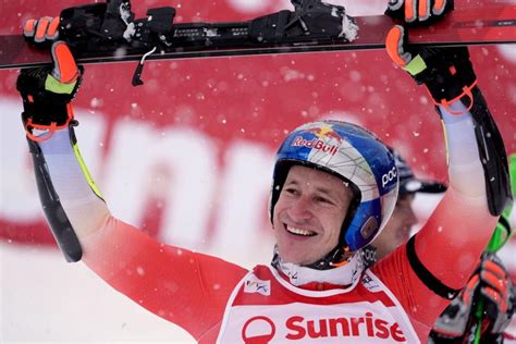 Odermatt wins World Cup giant slalom at Adelboden for record fifth