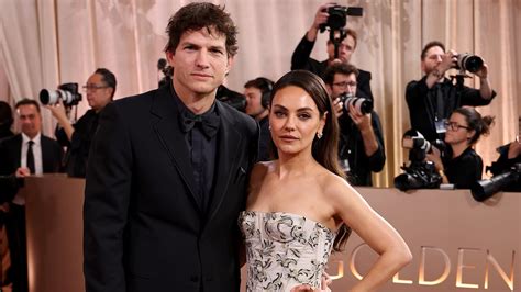 Ashton Kutcher and wife Mila Kunis break four-year award show hiatus at