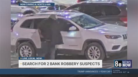 North Las Vegas police seek 2 suspects in bank robbery – KLAS