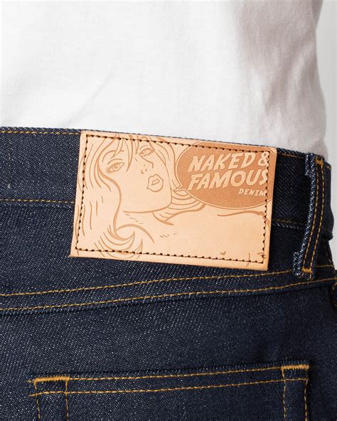 Naked & Famous Denim True Guy Regular Straight Mens Jeans - Elephant 1