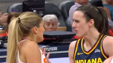 Caitlin Clark, Jacy Sheldon Get Chippy During Fever-Sun Game
