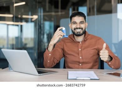 arab man asthma royalty  images stock  pictures