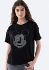 Camiseta manga corta y cuello redondo de Mujer Minnie Mouse de DISNEY