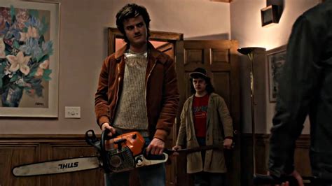 Steve and Jonathan making eye contact when Steve brings out the