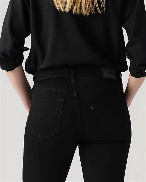 315 Shaping Bootcut Jeans - Black | Levi's® ES