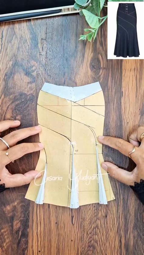 Flared Skirt [Video] | Fashion sewing, Dress sewing tutorials, Skirt ...