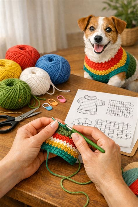 How To Crochet A Dog Jumper: Step-By-Step Guide