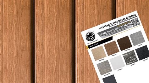 western lock metal roofing panels    wood